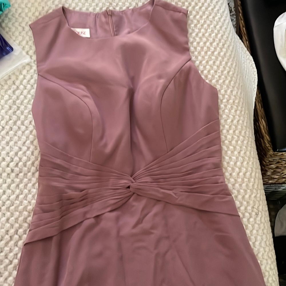 Wedding attire, purple/pink in color, never worn